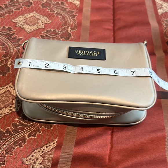 Versace Parfums shiny gold bag/pouch - Picture 3 of 12